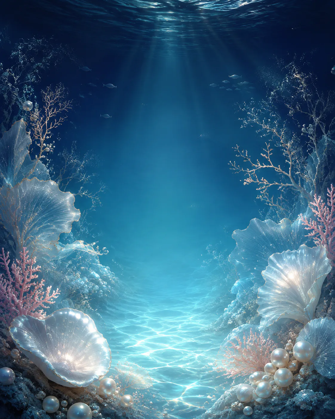 Underwater Vows ocean artwork