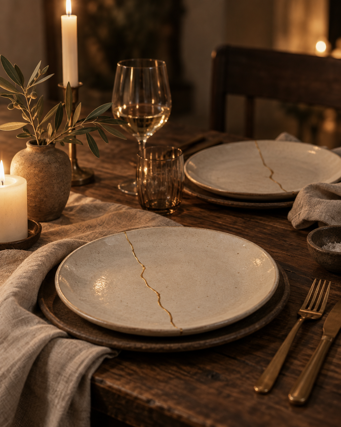 Kintsugi wedding moment